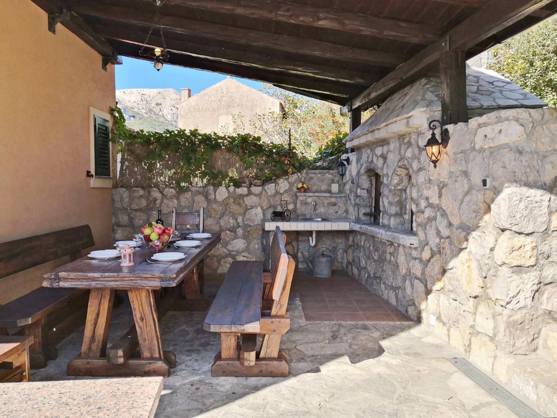 Villa Katarinini Dvori Baška Exterior foto